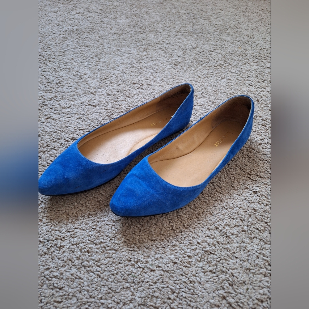 Nine West Blue Flats